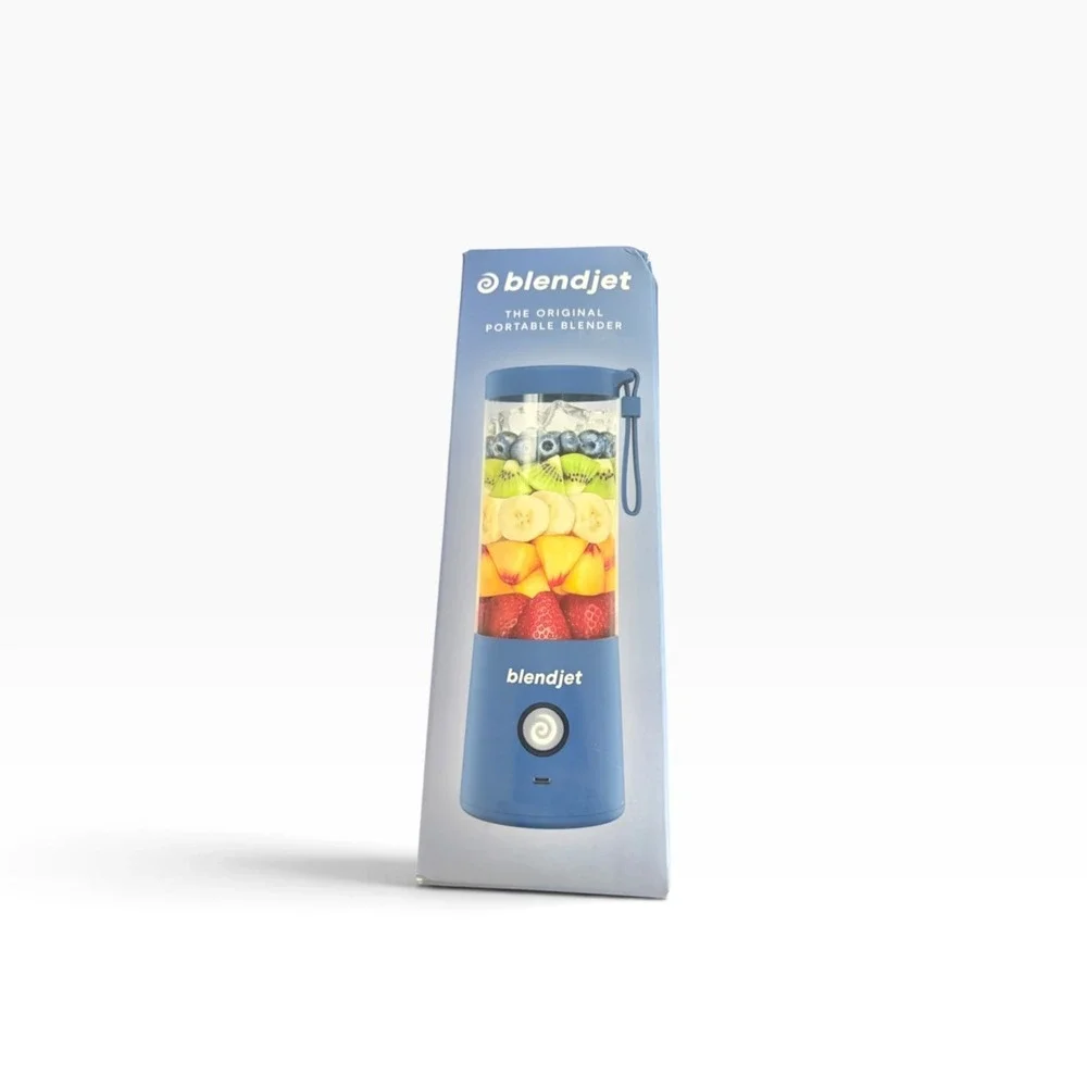 BlendJet 2 Portable Blender 16oz Blue Cordless USB-C Rechargeable Smoothie